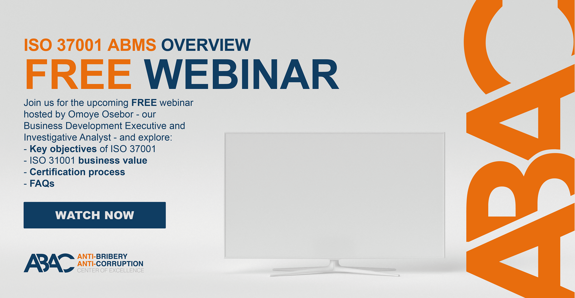 ISO 37001 overview webinar