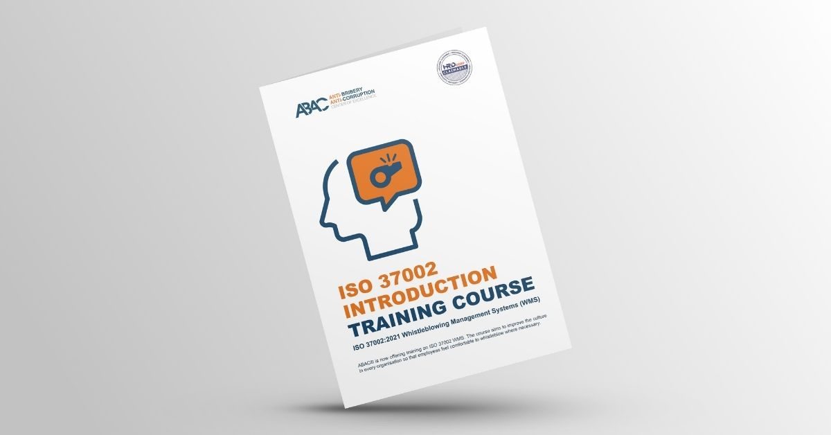 Abac Fall 2022 Schedule Iso 37002 Foundation Course | Abac® Center Of Excellence